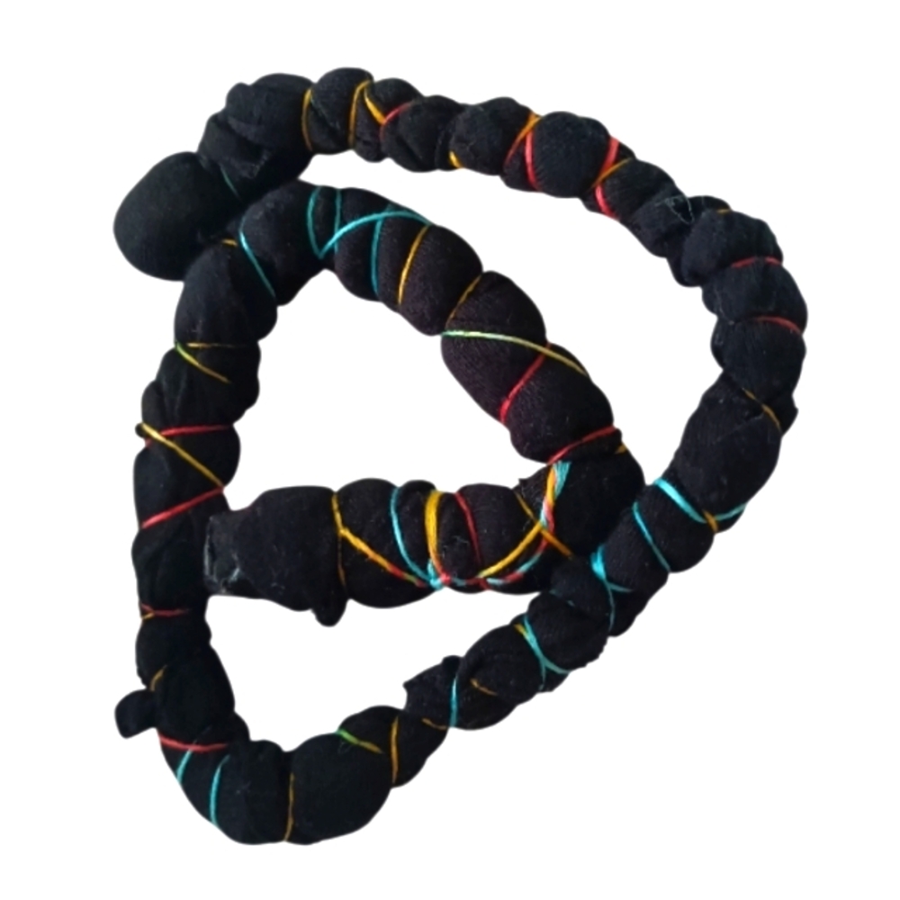 4/$15 Half Up Small 13" Spiral Loc Dread Hair Tie Accessory